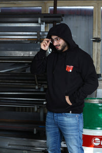 .oimls - bier pong hoodie black