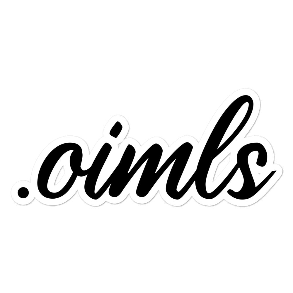 .oimls - logo sticker klein